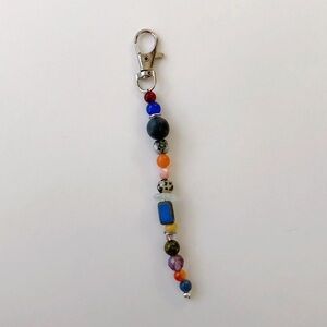 handmade one of a kind bag charm / keychain